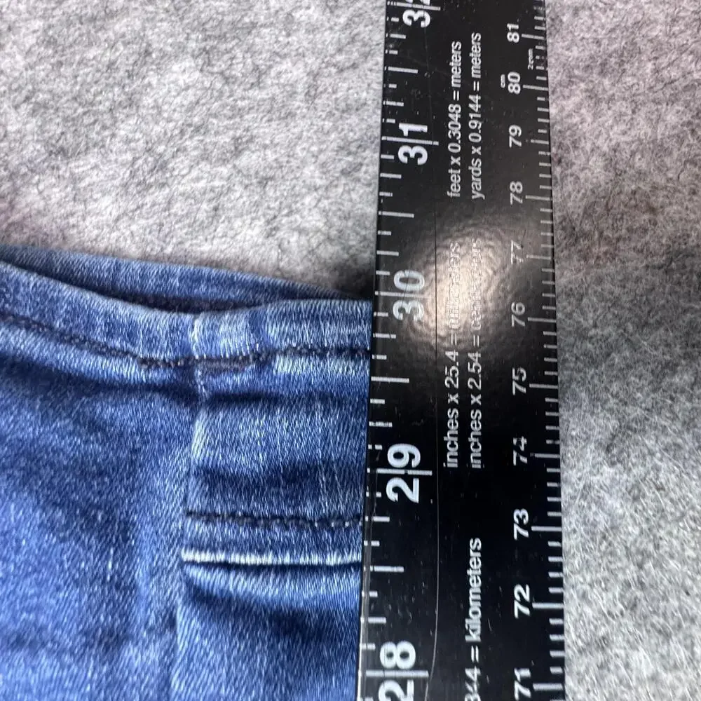 G Star Raw Jeans Mens 30x30 Blue Slim Tapered Moto Biker Denim Pants Casual